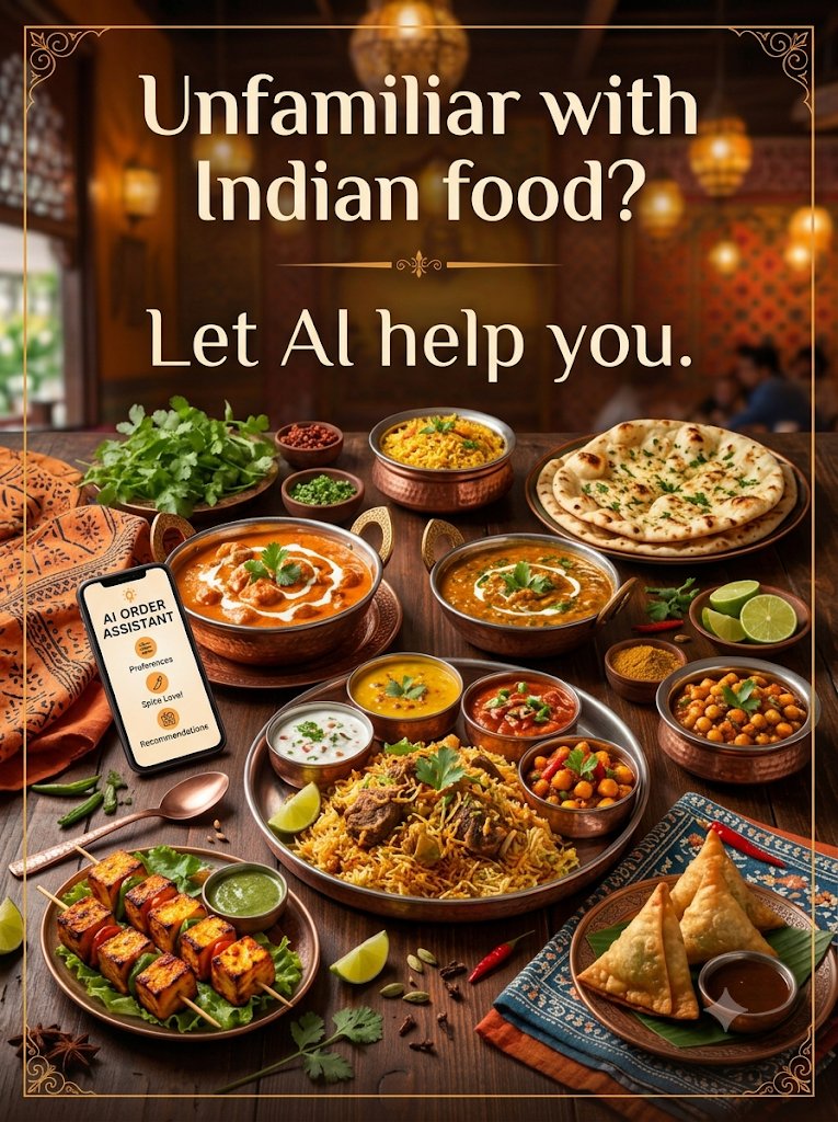 Unfamiliar with Indian food? Let AI help you.
